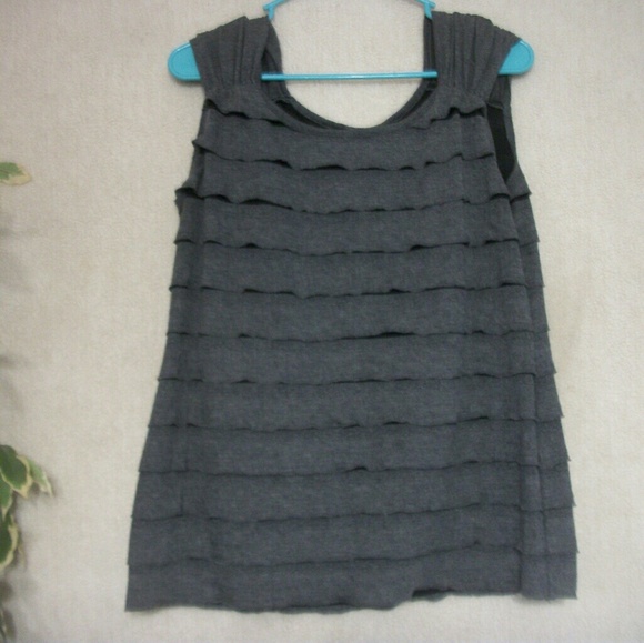 Sleeveless Tiered Ruffle Top - Picture 1 of 2